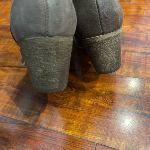 AUTHENTIC SUNDANCE LAVORAZIONE ARTIGIANA LEATHER BOOTIES SZ 7.5 38 - Picture 4 of 9